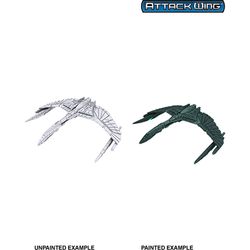 Star Trek: Deep Cuts Unpainted Ships -Klingon Valdore Class