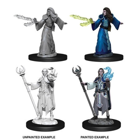 Dungeons & Dragons Nolzur`s Marvelous Unpainted Miniatures: W9 Male Elf Wizard