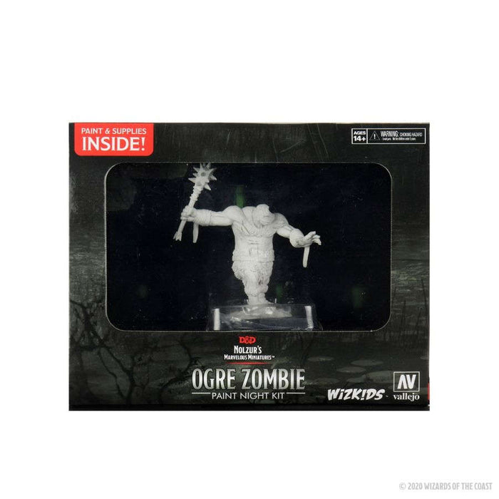 DUNGEONS AND DRAGONS: NOLZUR'S MARVELOUS UNPAINTED MINIATURES: OGRE ZOMBIE PAINT NIGHT KIT