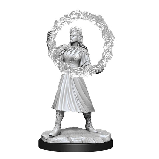 Magic The Gather Unpainted Miniatures: W03 Rootha and Zimone