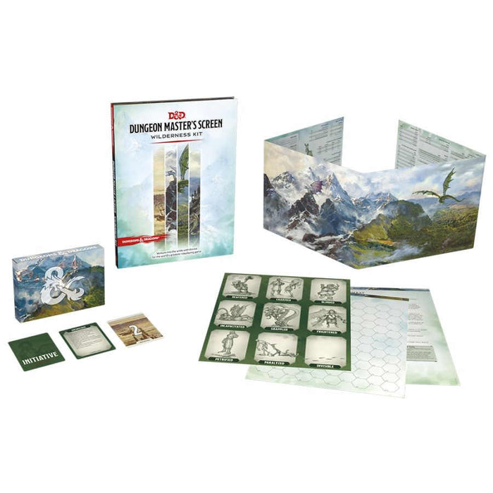 DUNGEONS AND DRAGONS 5E: DUNGEON MASTER'S SCREEN: WILDERNESS KIT