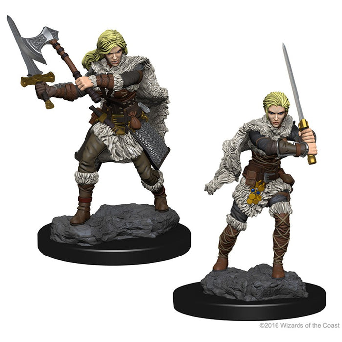 D&D Nolzur's Marvelous Unpainted Miniatures: W1 Human Female Barbarian