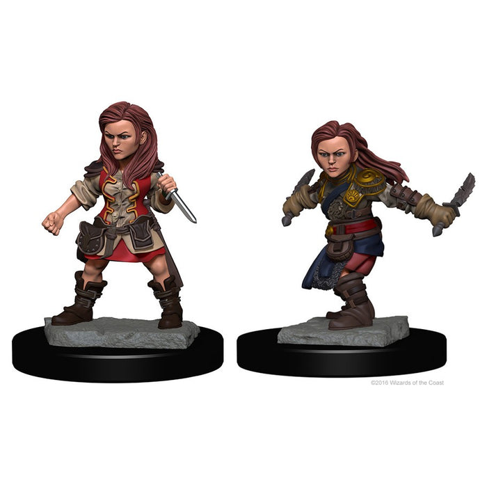 D&D Nolzur's Marvelous Unpainted Miniatures: W1 Halfling Female Rogue