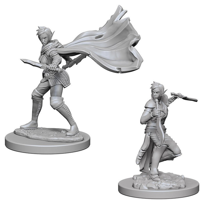 Pathfinder Deep Cuts Unpainted Miniatures: W4 Elf Female Rogue