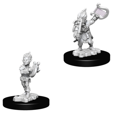 PATHFINDER: DEEP CUTS UNPAINTED MINIATURES -W5 GNOME MALE BARD