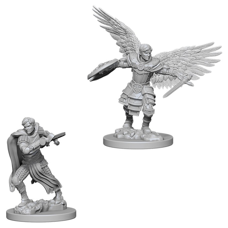 D&D Nolzur's Marvelous Unpainteed Miniatures: W6 MALE AASIMAR FIGHTER