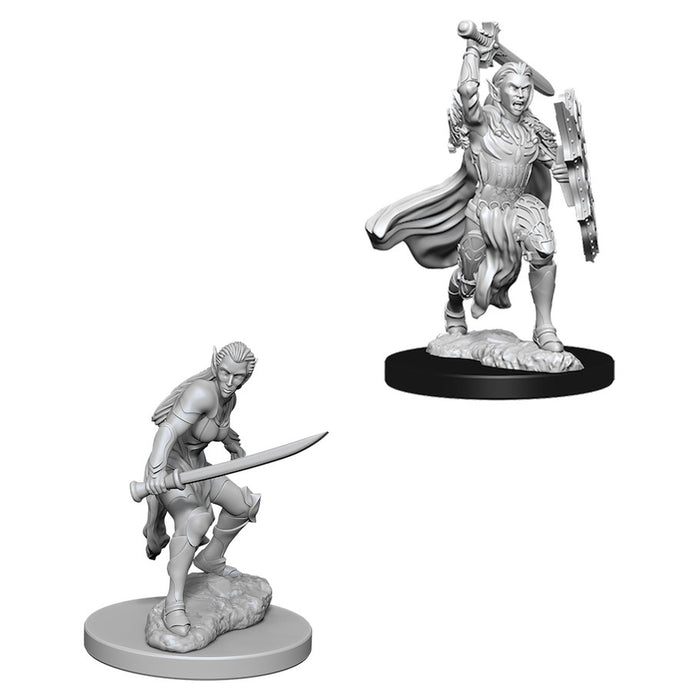 D&D Nolzur's Marvelous Unpainted Miniatures: W6 Female Elf Fighter