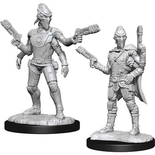 Starfinder Deep Cuts Unpainted Miniatures: W15 Kasatha Operative