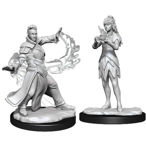 Magic The Gather Unpainted Miniatures: W03 Killian And Dina