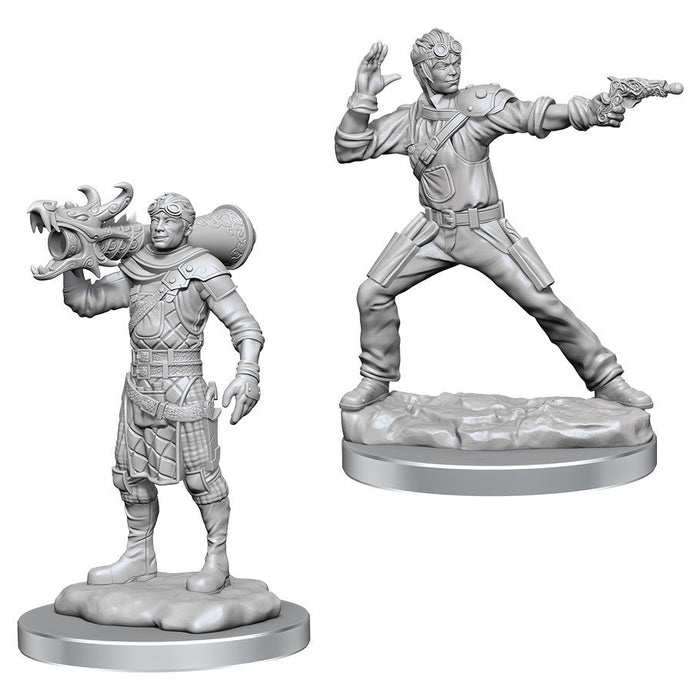 Dungeons & Dragons Nolzur`s Marvelous Unpainted Miniatures: W19 Human Artificer & Human Apprentice