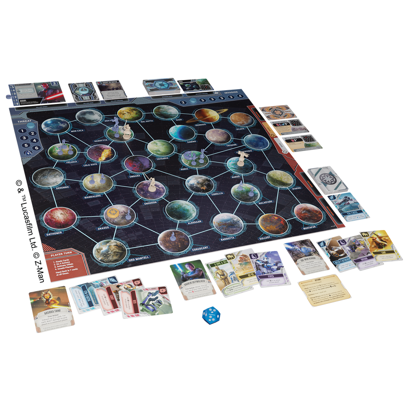 Star Wars The Clone Wars A Pandemic System Game