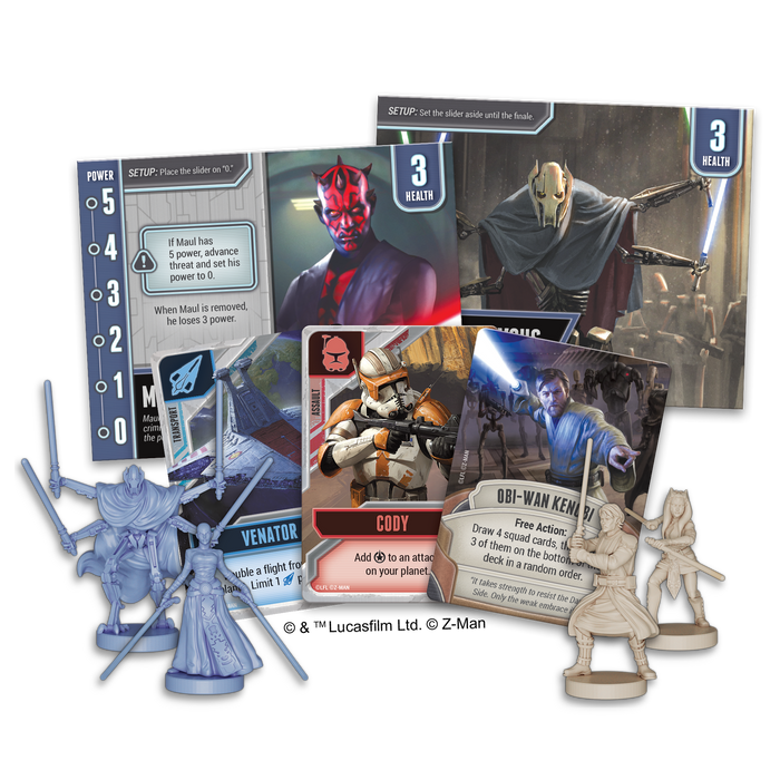 Star Wars The Clone Wars A Pandemic System Game